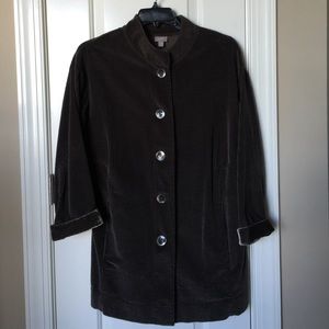 J. Jill Brown Corduroy Jacket